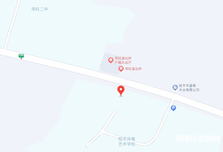 桂平尚美藝術(shù)學(xué)校地址，乘車(chē)路線