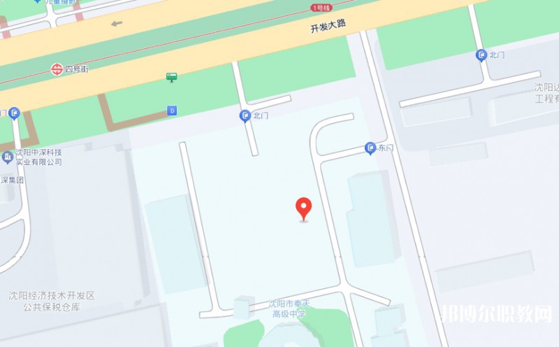 沈陽(yáng)市旅游翻譯學(xué)校地址，乘車路線