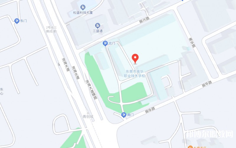 東莞市南華職業(yè)技術(shù)學校地址，乘車路線
