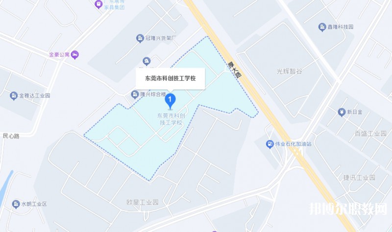 東莞市科創(chuàng)技工學(xué)校地址，乘車(chē)路線
